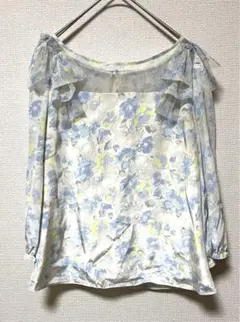 【WILLSELECTION】花柄ブラウス