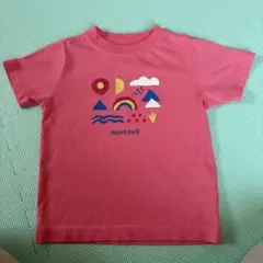 mont-bell ピンク Tシャツ 100