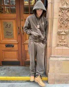 【即日発送】Central Cee着用 PesocloSweatZip