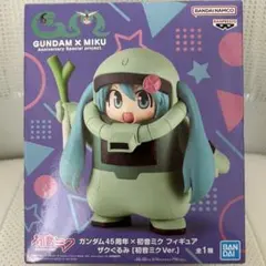 初音ミク　ガンダム45周年 ザクぐるみ（初音ミクver） フィギュア