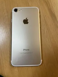 Apple iPhone7ローズゴールド　ライトニング端子イヤホン付属