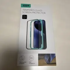 ESR 強化ガラス保護フィルム iPhone 15 Pro Max 3枚入り