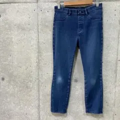 UNIQLO/ユニクロ【M】ウルトラストレッチデニムクロップドレギンスパンツ