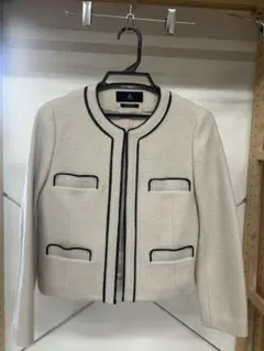 INED ベージュ テーラードジャケット