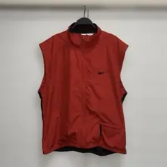 90s NIKE ナイロンベスト 赤
