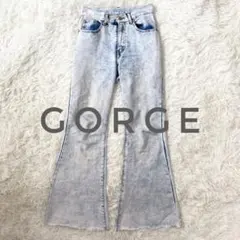 【GORGE】フレアデニム　カットオフ　切りっぱなし　ap1875のサムネイル