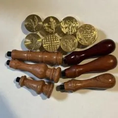 シーリングスタンプヘッド7点&ハンドル6点セット