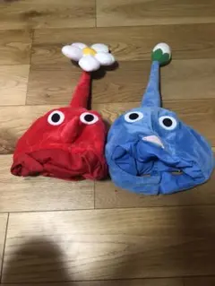 ピクミン なりきり帽子 3色セット 赤青黄 ピクミン なりきり帽子 赤 青 黄色 - メルカリ