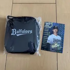 オリックス・バファローズ　エコバッグ、トレカ太田椋選手セット