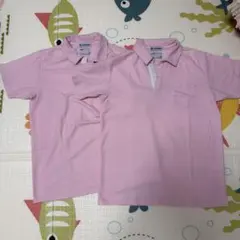 NURSERY ポロシャツ ピンク M 2枚セット