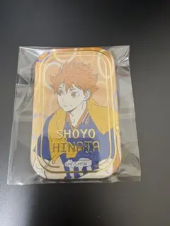 ハイキュー スクエア缶バッジ オフショット カラー 第二弾　日向翔阳
