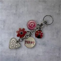非売品 COACH/コーチ POPPY ポピーちゃん マスコット キーホルダーR 非売品 COACH/コーチ POPPY ポピーちゃん マスコット キーホルダーR