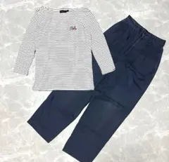 ラルフローレン コーデ売り Tシャツ(XS)×デニム(7号) 小さいサイズ