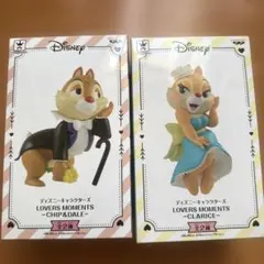 【新品未開封】LOVERS MOMENTS チップ　デール　クラリス　フィギュア