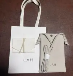 LAH 携帯ショルダー、ジュエリーポーチ、紙袋の3点セット(ヴァンドーム)