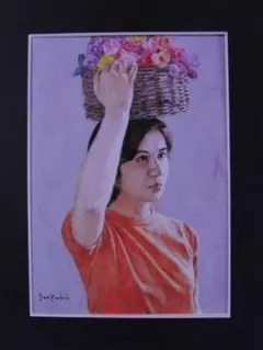 吉井淳二　花籠　レゾネより　状態良好　新品額付 吉井淳二 花籠 レゾネより 状態良好 新品額付 花籠 | ｜正光