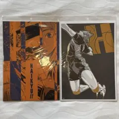 ジャンプショップ 神保町 ハイキュー！！ 箔押しカード Art Card