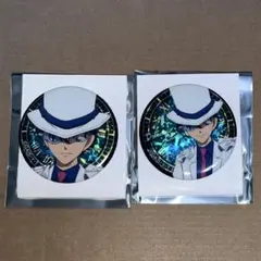 名探偵コナン　トレーディングホログラム缶バッジ　怪盗キッド