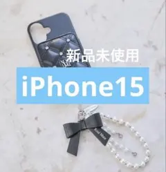 rosémuse iPhoneケース　ブラック iPhone15