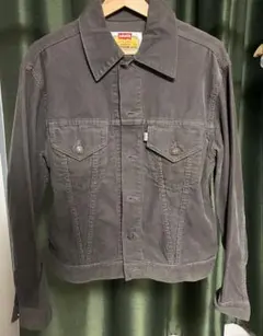 White Levi's Jacket コーデュロイジャケット L グレー