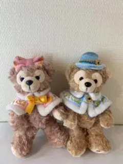 ダッフィー シェリーメイ ぬいぐるみバッジ