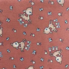 レア 希少 USAコットン RJR Fabric バンビ柄