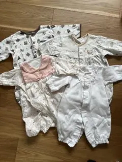 ロンパース4点セット 50-60cm