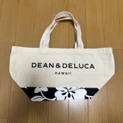 DEAN & DELUCA HAWAII エコバッグ アイボリー/ブラック