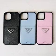 PRADA iPhone14ケース ブラック キルティング - メルカリ