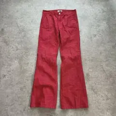 【タグ付】フレアパンツ ブーツカット ベルボトム アメカジ 希少 ポルトガル製