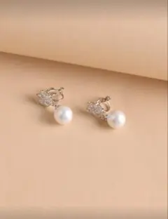 パールイヤリング ウェディング