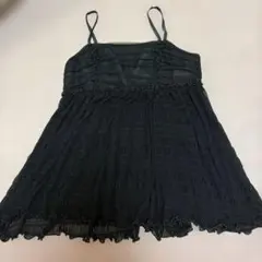 PAGEBOY キャミソール ブラック フリルのサムネイル