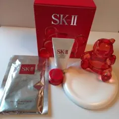 SK-II　クリスマスコフレ　ぴてくま　アイクリーム　洗顔料＋シートマスク