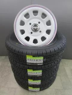 送料込み☆IRON HEAD+ダンロップ VAN01　145/80R12LT☆のサムネイル