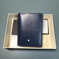 MONTBLANC 名刺入れ ネイビー - メルカリ