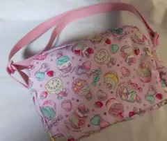 11/25まで価格★値下げ【ハンドメイド】ふわふわ通園バッグ/スイーツ