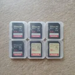 SanDisk Extreme 64GB/32GB/16GB SDカード