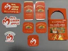 KIRINグッドエール　Mrs. GREEN APPLE ステッカー　8枚コンプ