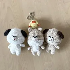 【過去作品・在庫整理SALE】　あみぐるみ　いぬ　柴犬