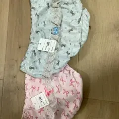 必ずプロフィール拝見　お尻フリル女の子用ショーツ2枚セット 100・120