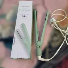 SALONIA ストレートヘアアイロン　シンフォニーグリーン　サロニア