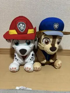 パウ・パトロール ぬいぐるみ 2体セット
