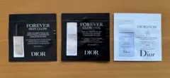 Dior メイクアップベース サンプル 3点