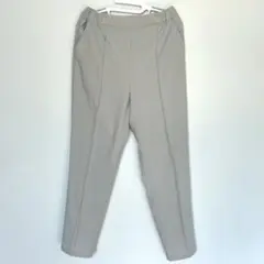 THE SHOP TK センターブレス　ストレートパンツ　ウエストゴムのサムネイル