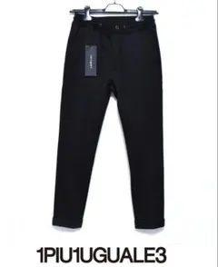 【未使用品】1PIU1UGUALE3 GOLF ジップスラックスパンツ サイズ3 1PIU1UGUALE3 GOLF パンツ ブラック系 サイズ3 1PIU1UGUALE3 GOLF