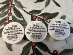 MUJI マスキングテープ 曜日 3個セットのサムネイル