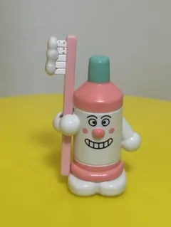 復古 麵包超人 刷牙人 娃 娃 公仔