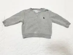 ラルフローレン　トレーナー　グレー　12M 80センチ