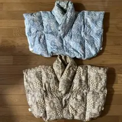 レディース 肩当て 2枚セット 総柄