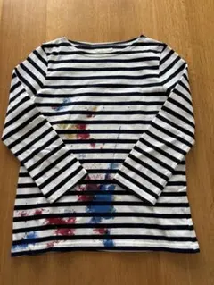 DENIM & SUPPLY ストライプ 長袖Tシャツ